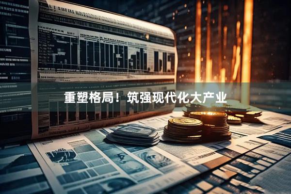重塑格局!筑强现代化大产业